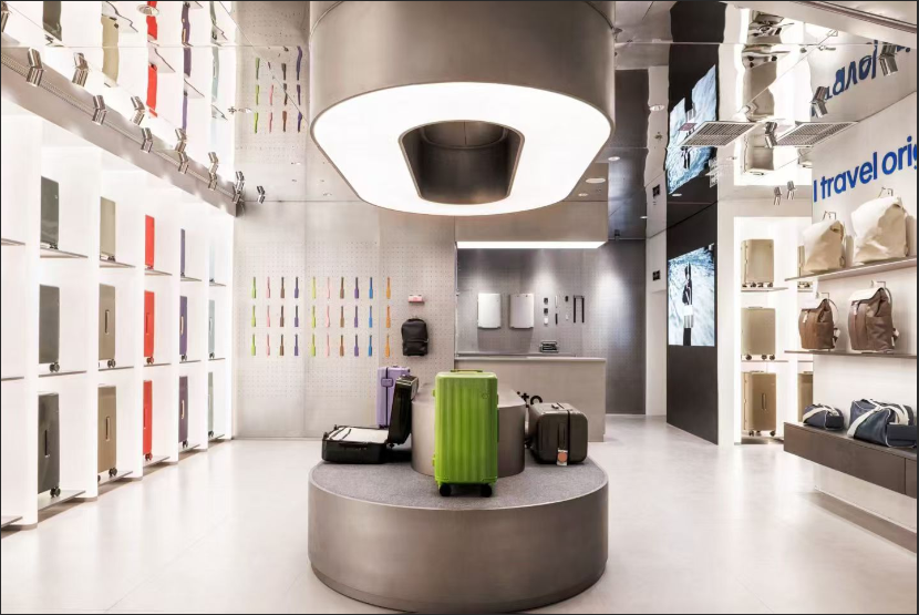 荷物ディスプレイキャビネットカスタマイゼーションソリューション:ブランド小売イメージの向上