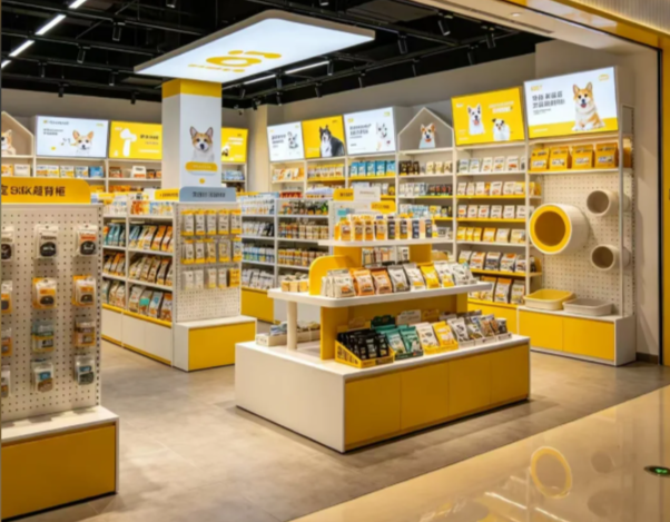 小売店のディスプレイキャビネット:簡単なメンテナンスとコンポーネント交換のために設計されています